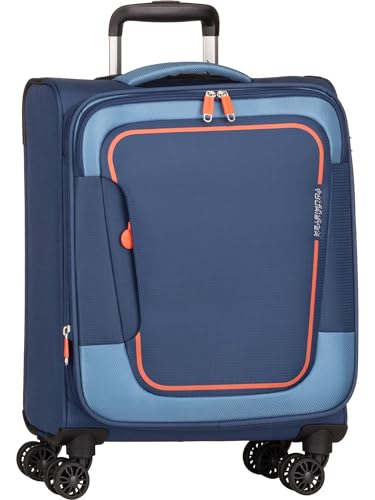 Walizka kabinowa American Tourister Pulsonic combat navy - obrazek 1