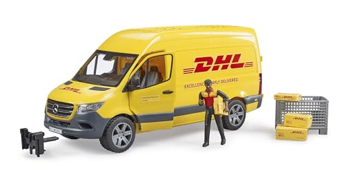 Bruder MB Sprinter DHL z kierowcą - 02671 - obrazek 1