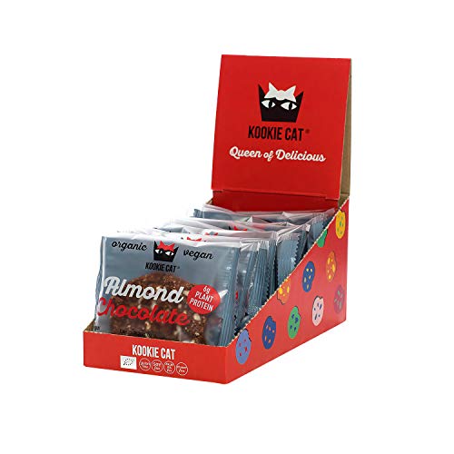 Kookie Cat ciastko wegańskie proteinowe z migdałami 50g BIO Kookie Cat ciastko wegańskie proteinowe z migdałami 50g BIO