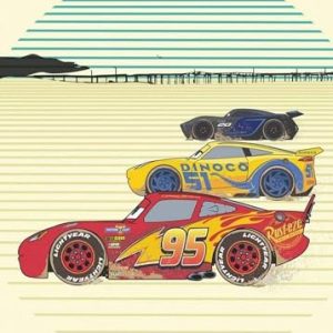 Disney Komar Fototapeta z włókniny Cars Stream Lines Rozmiar: 200 x 280 cm (szerokość wysokość) samochód, pokój chłopięcy, młodzieżowy, dziecięcy, tapeta IADX4 040 Disney Komar Fototapeta z włókniny Cars Stream Lines Rozmiar: 200 x 280 cm (szerokość wysokość) samochód, pokój chłopięcy, młodzieżowy, dziecięcy, tapeta IADX4 040