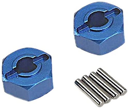 Traxxas 1654X kołki sześciokątne/osiowe piasty koła model części samochodowe, niebieski, 1,5 x 8 mm