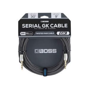 BOSS BGK 30, 9m Wysokowydajny kabel cyfrowy do syntezatorów gitarowych BOSS, kompatybilny z GM 800, GK 5, 5B, GKC AD i DA BOSS BGK 30, 9m Wysokowydajny kabel cyfrowy do syntezatorów gitarowych BOSS, kompatybilny z GM 800, GK 5, 5B, GKC AD i DA