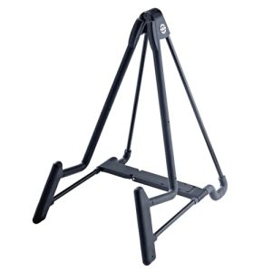 K&M 17581 Heli 2 stojak na gitarę elektryczną, czarny, ze stali, szerokość od 18,5 do 23 cm, elektryczną K&M 17581 Heli 2 stojak na gitarę elektryczną, czarny, ze stali, szerokość od 18,5 do 23 cm, elektryczną