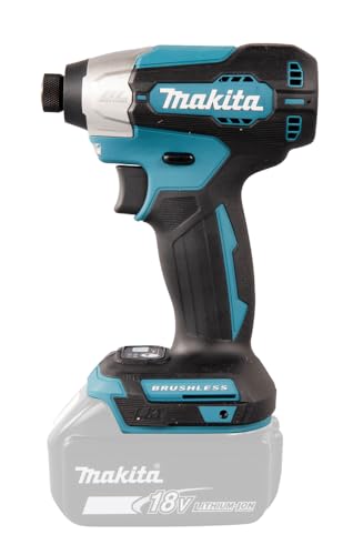 Makita Wkrętarka Udarowa, Czarny/Niebieski, 18 V - obrazek 1