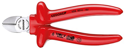 Gedore 8314 160 przecinak boczny VDE z izolacją zanurzeniową mm, mm