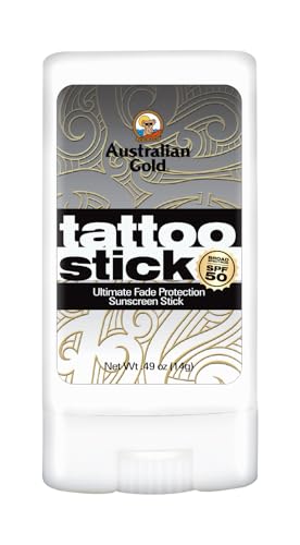 Australian Gold Tattoo Stick, Ochrona Tatuażu SPF50, 14g - obrazek 1