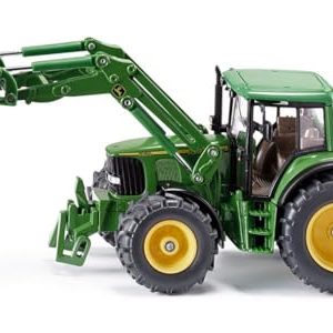 siku 3652, John Deere Tractor with front loader, 1:32, Metal/Plastic, Green, Movable Removable driver’s cabin siku 3652, John Deere Tractor with front loader, 1:32, Metal/Plastic, Green, Movable Removable driver’s cabin