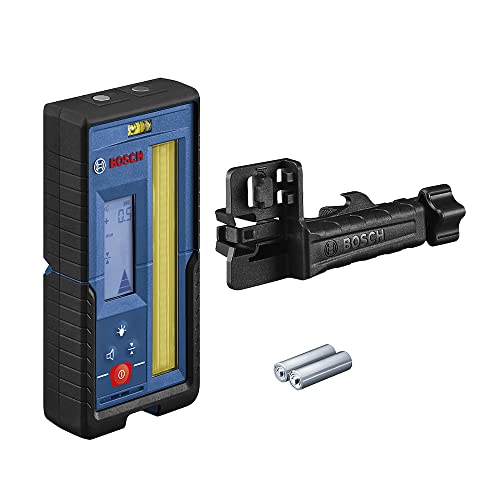 Bosch Professional Odbiornik laserowy LR 45 (czerwona i zielona wiązka, uchwyt odbiornika RB 45, 2 baterie AA, zakres pracy: do 300 m (średnica)) - obrazek 1