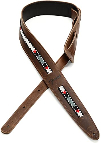 Fender Paramount Acoustic Leather Strap brązowy Fender Paramount Acoustic Leather Strap brązowy