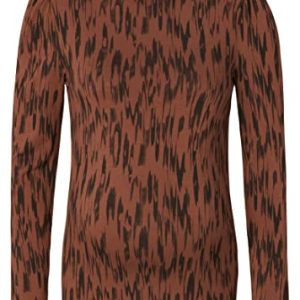 Supermom Damski Tee Askern Long Sleeve All Over Print T Shirt, Brunette N007, 44 Supermom Damski Tee Askern Long Sleeve All Over Print T Shirt, Brunette N007, 44