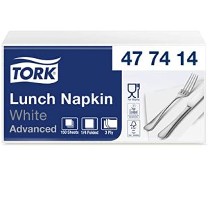 Tork 477414 Soft serwetki obiadowe białe na 3 warstwowe, chłonne papierowe w kolorze białym wszechstronne zastosowanie ma optymalną jakość Tork 477414 Soft serwetki obiadowe białe na 3 warstwowe, chłonne papierowe w kolorze białym wszechstronne zastosowanie ma optymalną jakość