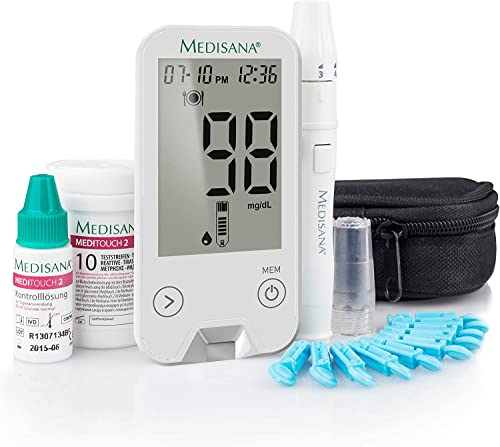 Medisana MediTouch 2 Glukometr mmol/L 79034 - Zestaw Startowy - obrazek 1