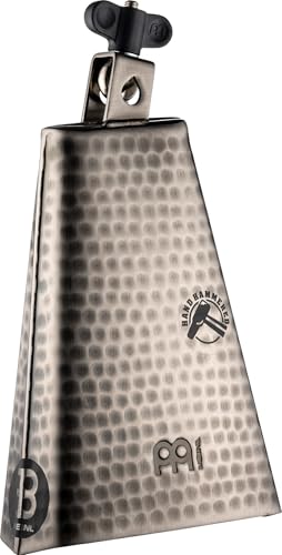 Meinl Percussion STB80BHH S Cowbell, ręcznie młotkowany, 20,32 cm (8 cali) big mouth, steel