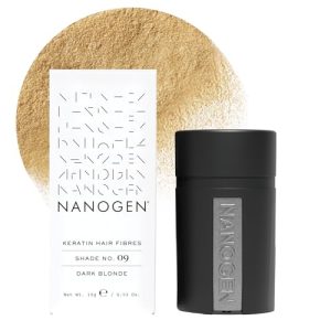 Nanogen Keratin włókna zagęszczające do włosów, 15 g, ciemny blond Nanogen Keratin włókna zagęszczające do włosów, 15 g, ciemny blond