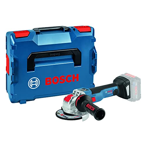 Bosch Professional system 18V: akumulatorowa szlifierka kątowa GWX 18V 10 SC (system X LOCK, prędkość obrotowa bez obciążenia: 4 500 9 000 min1, Ø tarczy: 125 mm, walizka L BOXX) - obrazek 1