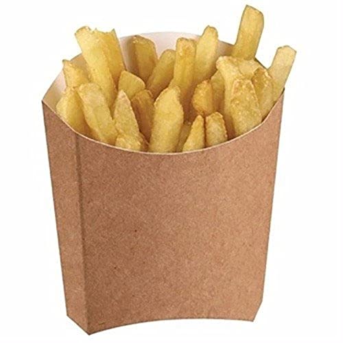 Colpac GE800 Jednorazowe gałki do chipsów typu kraft średnie (opakowanie 1000) - obrazek 1