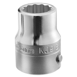 FACOM K.27B klucz nasadowy 12 kątny, SW 27, 52,5 mm długości, 1 sztuka, FACOM K.27B klucz nasadowy 12 kątny, SW 27, 52,5 mm długości, 1 sztuka,