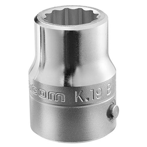 FACOM K.27B klucz nasadowy 12 kątny, SW 27, 52,5 mm długości, 1 sztuka,