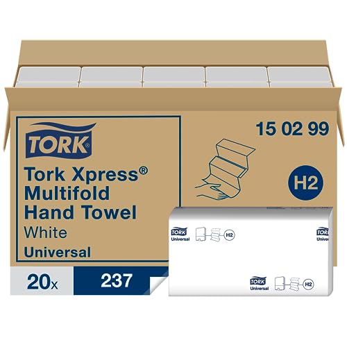 Tork 150299 Ręcznik, Biały, 20 x 237 szt. Tork 150299 Ręcznik, Biały, 20 x 237 szt.