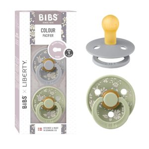 Bibs Liberty Colour Smoczek Uspokajający Kauczuk 2 Pack Capel Sage S Bibs Liberty Colour Smoczek Uspokajający Kauczuk 2 Pack Capel Sage S