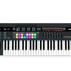 Novation 49SL MkIII MIDI keyboard z 49 przyciskami i sekwencerem oraz integracją DAW Novation 49SL MkIII MIDI keyboard z 49 przyciskami i sekwencerem oraz integracją DAW