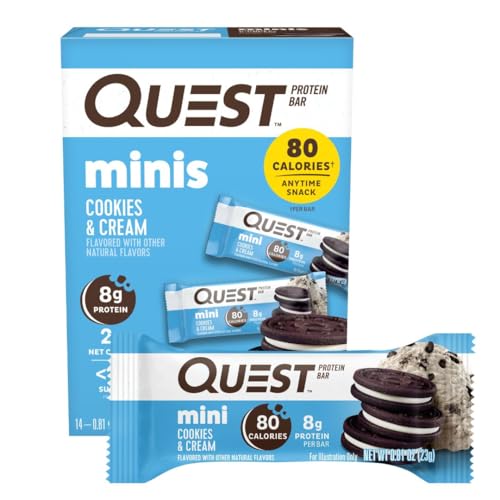 Quest Nutrition Mini Bars (14x23g) Cookies & Cream - obrazek 1