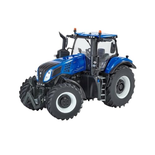Britains New Holland T8.435 Genesis 43339, akcesoria kolekcjonerskie, kompatybilne ze zwierzętami rolnymi i zabawkami w skali 1:32, odpowiednie dla kolekcjonerów dzieci od 3 lat