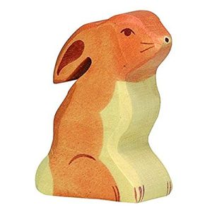 Holztiger Zając Siedzący – Figurka Drewniana 80099 Holztiger Zając Siedzący – Figurka Drewniana 80099