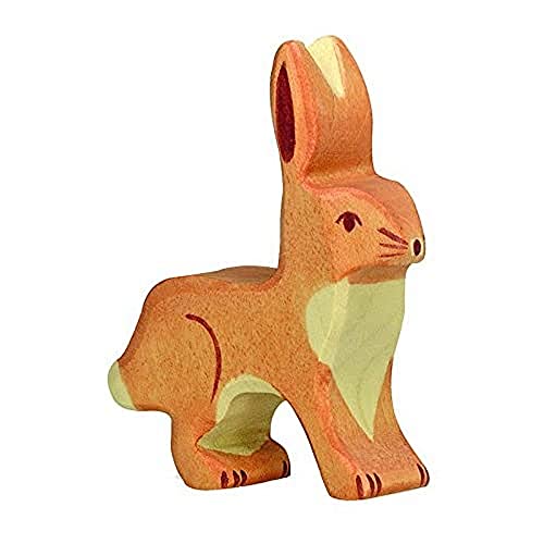 Holztiger 80097 - Figurka do zabawy - Wysoki uszy zająca - obrazek 1