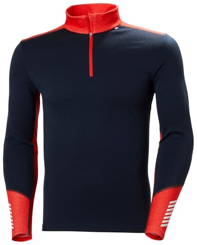 Helly Hansen Lifa Merino Midweight 1/2 Zip Navy L Helly Hansen Lifa Merino Midweight 1/2 Zip Navy L