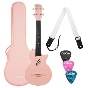 Ukulele koncertowe Carbon Fibre Pink/Cascha Ukulele koncertowe Carbon Fibre Pink/Cascha
