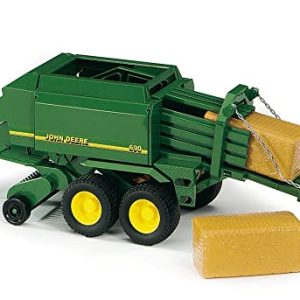 Bruder, Prasa do słomy John Deere, 02017 Bruder, Prasa do słomy John Deere, 02017