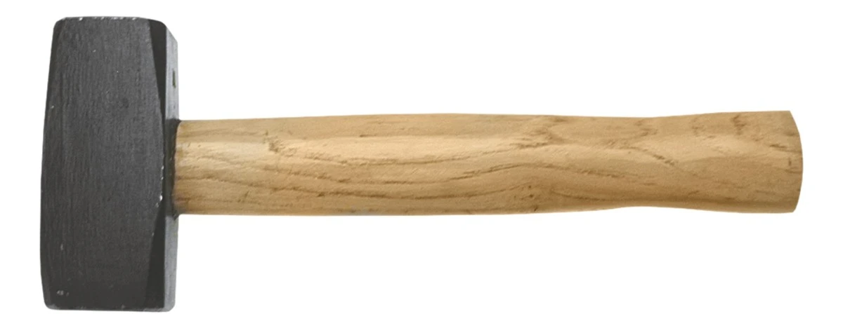 Młotek dwuobuchowy 1250 g trzonek drewniany 02A012 - obrazek 1