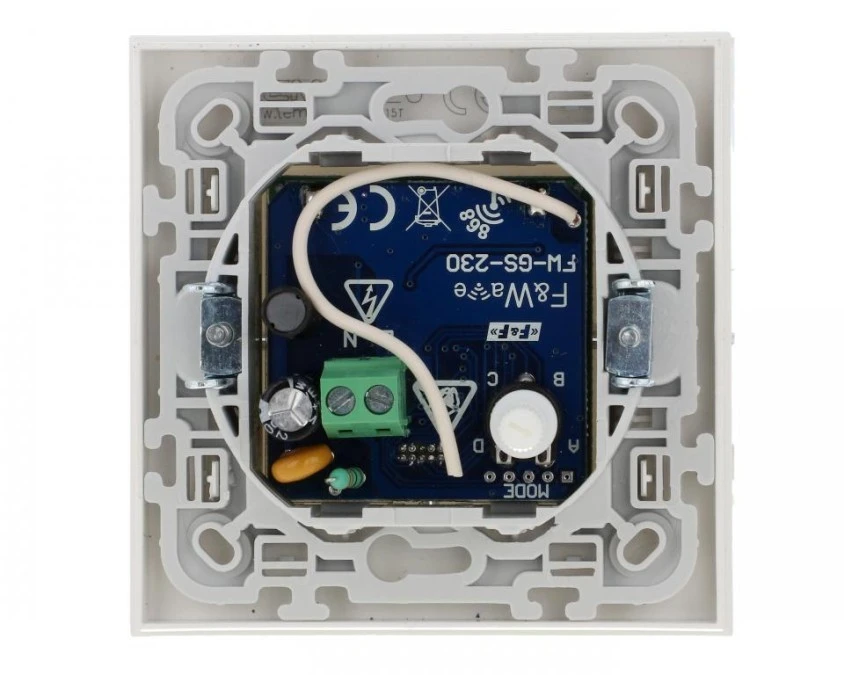 Moduł elektroniki nadajnika radiowego 4‑kanałowego do panela szklanego 230V AC FW‑GS‑230 - obrazek 3