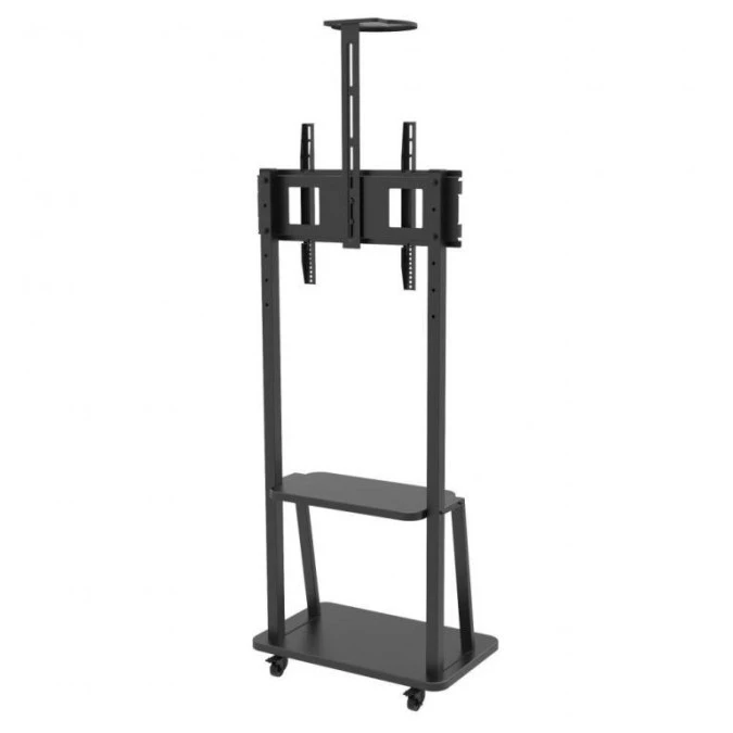 Mobilny Stojak do Telewizora LED/LCD 32‑70 cali 60kg z Półką - obrazek 3
