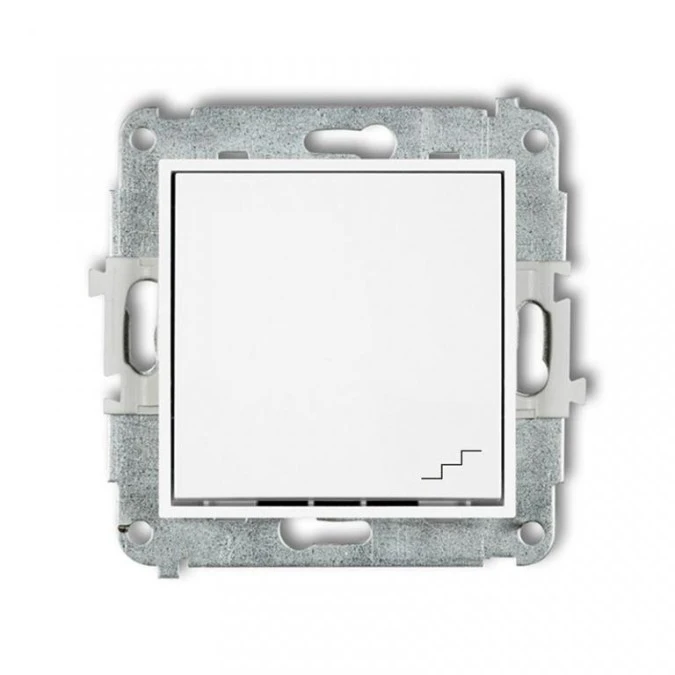 MINI Mechanizm łącznika schodowego biały mat 25MWP‑3 - obrazek 1