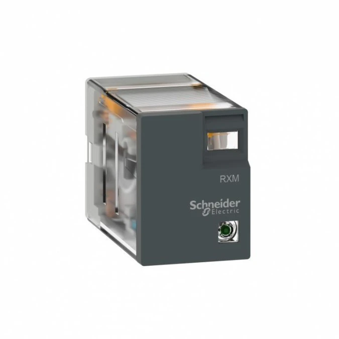 Miniaturowy przekaźnik wtykowy, Harmony, 5A, 2CO, z diodą LED, 120V AC RXM2LB2F7 - obrazek 1