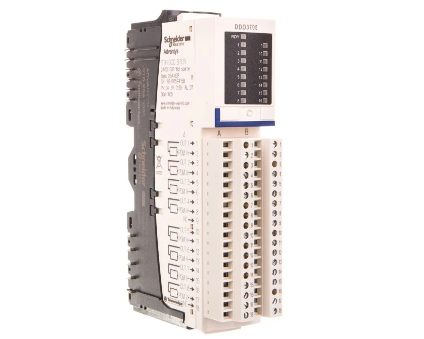 Moduł 16 wyjść cyfrowych 24V DC Modicon STB STBDDO3705KS - obrazek 1