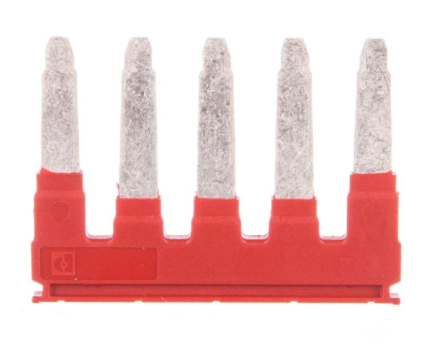 Mostek wtykany 5‑biegunowy czerwony FBS 5‑10 3005948 /10szt./ - obrazek 1