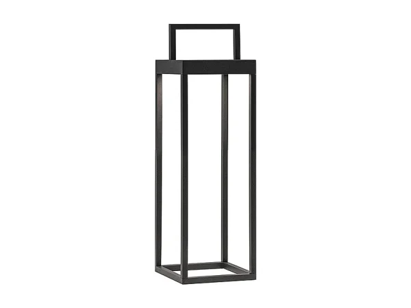 Latarnia solarna Soon, antracytowa, dioda LED 2,2 W, zasilana bateryjnie, IP54, wysokość 32,5 cm 3874675