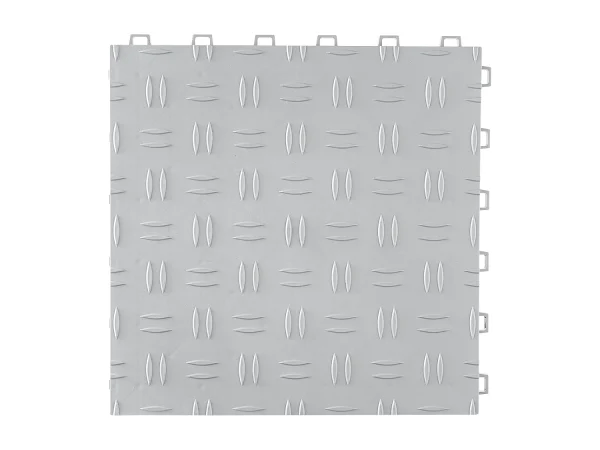 Interlocking Garage Tiles, SucceBuy Interlocking Garage Tiles 25-pak, 30.5×30.5 cm Srebrne 4156691 Interlocking Garage Tiles, SucceBuy Interlocking Garage Tiles 25-pak, 30.5×30.5 cm Srebrne 4156691