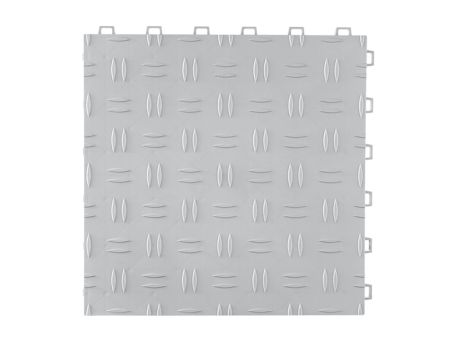 Interlocking Garage Tiles, SucceBuy Interlocking Garage Tiles 25-pak, 30.5x30.5 cm Srebrne 4156691 - obrazek 1