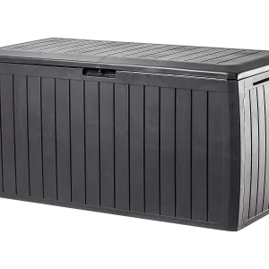 KADAX Skrzynia ogrodowa Amfisa 290L, ciemny brąz 4190327 KADAX Skrzynia ogrodowa Amfisa 290L, ciemny brąz 4190327