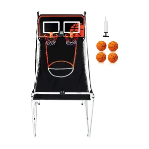 Gra Arcade Koszykówki SucceBuy Sklapana na Wewnątrz z Podwójnym Strzałem dla 2 Graczy i 4 Piłek 4190352 Gra Arcade Koszykówki SucceBuy Sklapana na Wewnątrz z Podwójnym Strzałem dla 2 Graczy i 4 Piłek 4190352