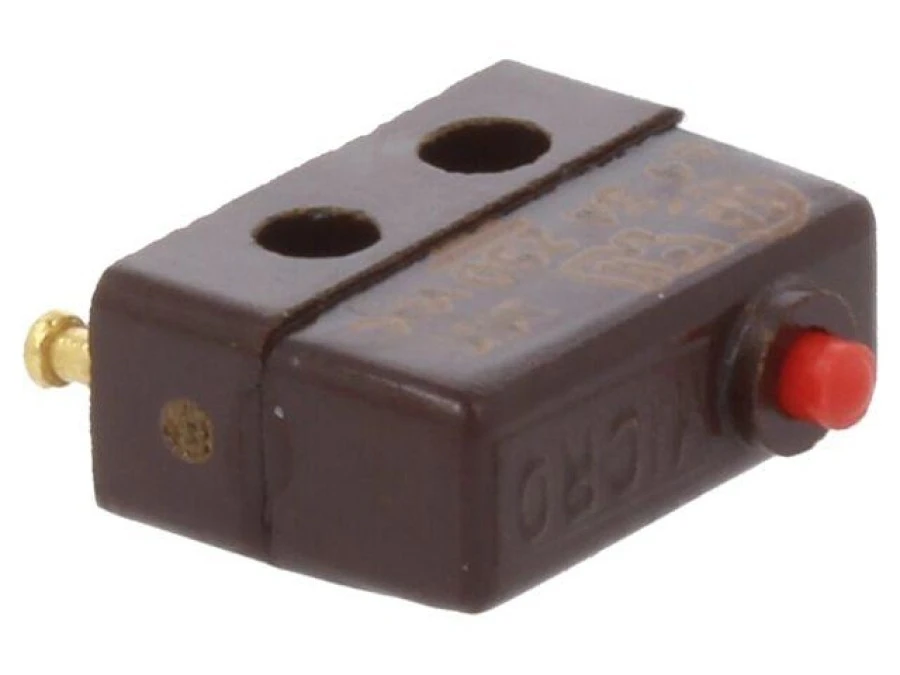 Mikroprzełącznik SNAP ACTION, z konfiguracją styków SPDT, siła przełączania 1,4N, 5A/250VAC, 5A/28VDC, 11SX21‑T - obrazek 1