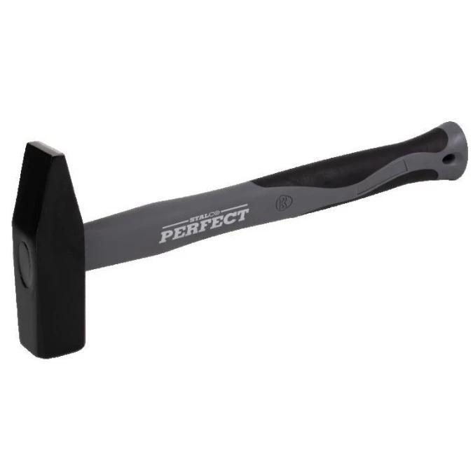 Młotek ślusarski 800g trzonek fiberglass STALCO PERFECT S‑69208 - obrazek 1