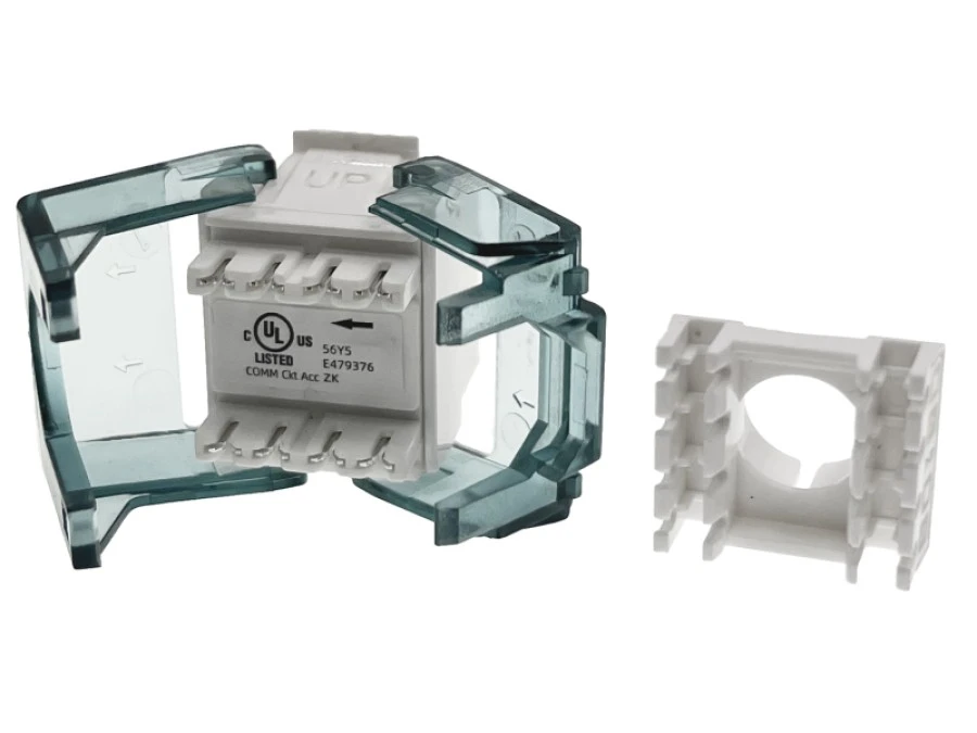 Moduł keystone RJ45 beznarzędziowy UTP kat.6 Podw. par. transmisyjne ALANTEC MB003‑1 - obrazek 2