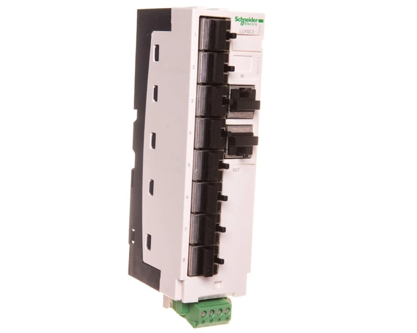 Moduł komunikacyjny rozdzielacza Modbus 10xRJ45 LU9GC3 - obrazek 1