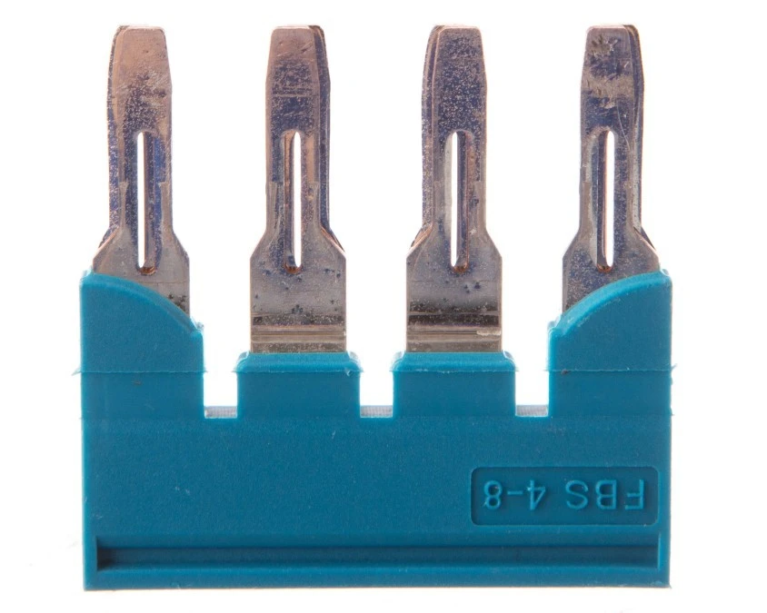 Mostek wtykany 4‑biegunowy 8,2mm niebieski FBS 4‑8 BU 3032583 /10szt./ - obrazek 1