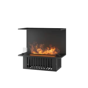 Kominek parowy do zabudowy Inside C800, płomień 3D multicolor, sterowanie aplikacją, zbiornik 1,2 l, automatyczne napełnianie, 80 cm 4193733